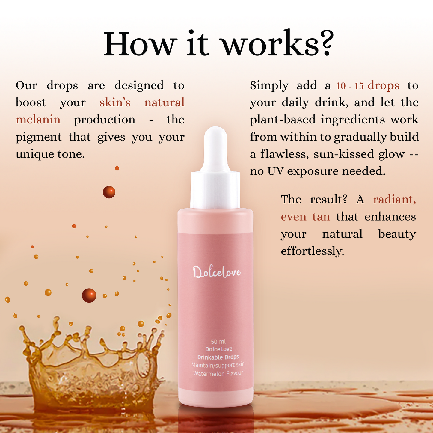 DolceLove™ Tan Drops